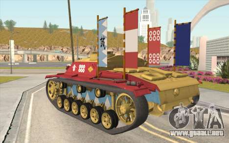 StuG III Ausf. G Girls and Panzer Color Camo para GTA San Andreas