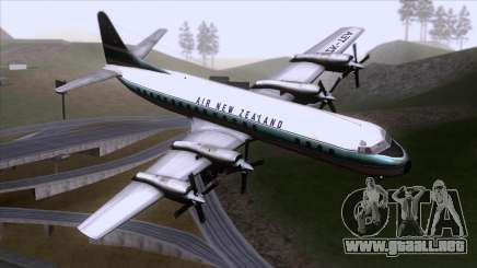 L-188 Electra Air New Zealand para GTA San Andreas