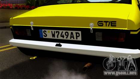 Opel Kadett E GTE 1900 Italian Rally para GTA San Andreas