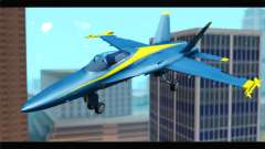 McDonnell Douglas FA-18 Blue Angel para GTA San Andreas