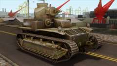 T2 Medium Tank para GTA San Andreas