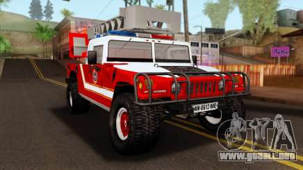 Hummer H1 Fire para GTA San Andreas