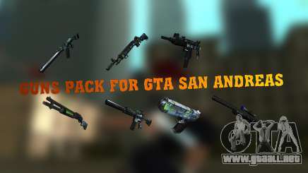 Guns Pack para GTA San Andreas