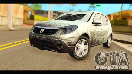 Dacia Sandero Dirty Version para GTA San Andreas
