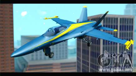 McDonnell Douglas FA-18 Blue Angel para GTA San Andreas