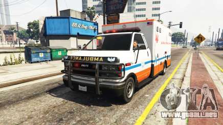 Ambulancia v0.7.2 para GTA 5