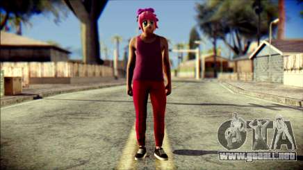 Skin Kawaiis GTA V Online v1 para GTA San Andreas