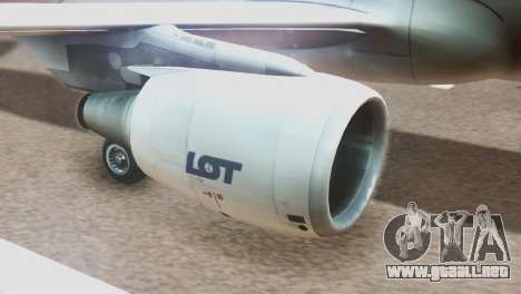 LOT Polish Airlines Airbus A320-200 (New Livery) para GTA San Andreas