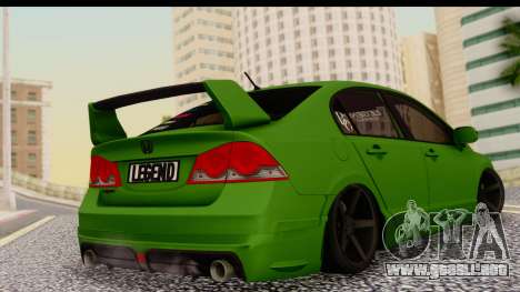 Honda Civic FD6 para GTA San Andreas