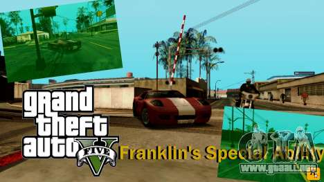 La habilidad especial de Franklin indicador para GTA San Andreas