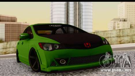 Honda Civic FD6 para GTA San Andreas