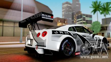 Nissan GT-R (R35) GT3 2012 PJ4 para GTA San Andreas