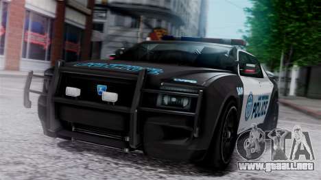 Hunter Citizen Police LV IVF para GTA San Andreas