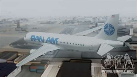 Airbus A320-200 Pan American World Airlines para GTA San Andreas