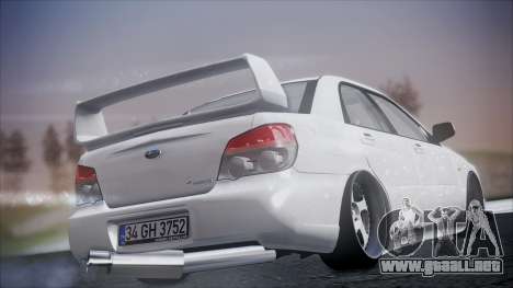 Subaru Impreza para GTA San Andreas