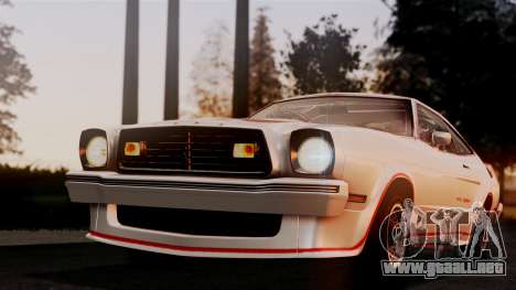 Ford Mustang King Cobra 1978 para GTA San Andreas