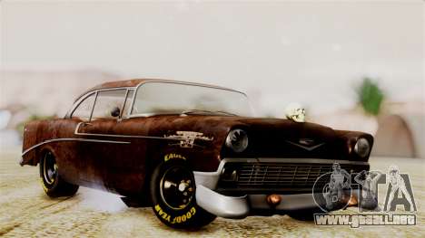 Chevrolet Bel Air 1956 Rat Rod Street para GTA San Andreas