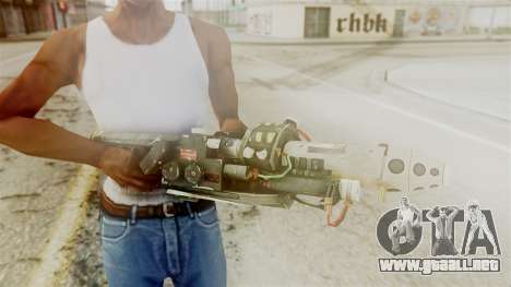 Ghostbuster Proton Gun para GTA San Andreas