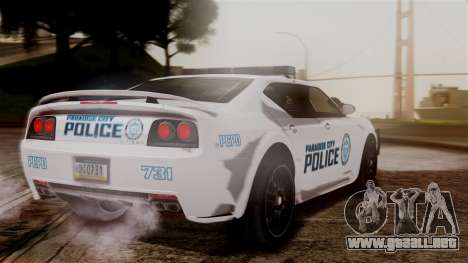 Hunter Citizen from Burnout Paradise v3 para GTA San Andreas