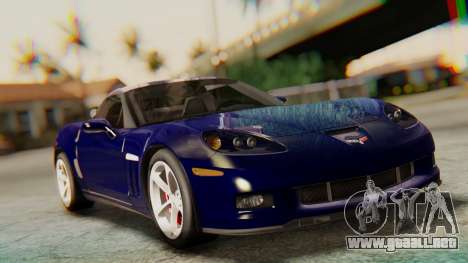 Chevrolet Corvette Sport para GTA San Andreas