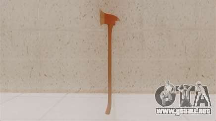 Fire Axe para GTA San Andreas