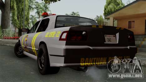 Indonesian Police Type 1 para GTA San Andreas