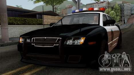 GTA 5 LS Police Car para GTA San Andreas