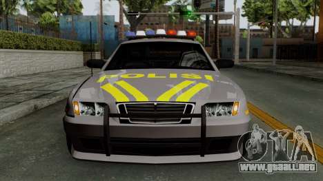 Indonesian Police Type 1 para GTA San Andreas