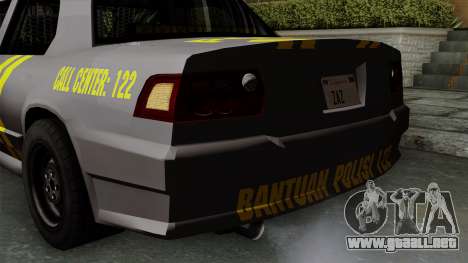 Indonesian Police Type 1 para GTA San Andreas