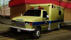 SAFD SAX Rescue Ambulance para GTA San Andreas