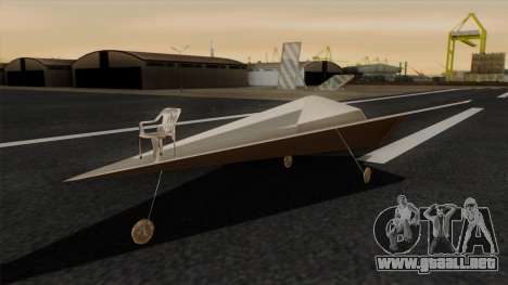 Avión de papel para GTA San Andreas