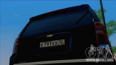 Chevrolet Suburban FSB para GTA San Andreas