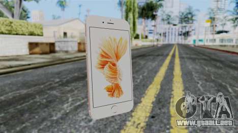 iPhone 6S Rose Gold para GTA San Andreas