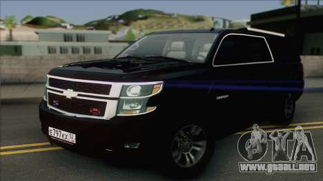 Chevrolet Suburban FSB para GTA San Andreas