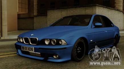 BMW M5 E39 Bucharest para GTA San Andreas