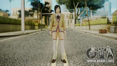 Kokoro Schoolgirl Pantiless para GTA San Andreas