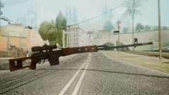 SVD Battlefield 3 para GTA San Andreas