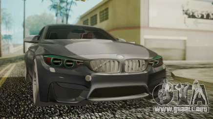 BMW M4 Coupe 2015 Carbon para GTA San Andreas