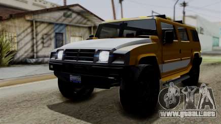 Luchadores Bulldog (Patriot) from SR3 para GTA San Andreas