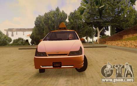 Karin Dilettante Taxi para GTA San Andreas