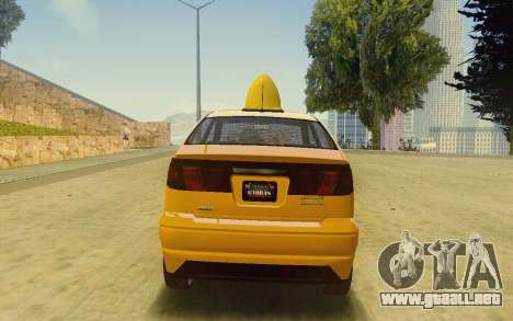 Karin Dilettante Taxi para GTA San Andreas