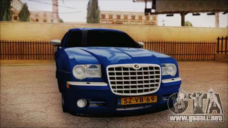 Chrysler 300C para GTA San Andreas