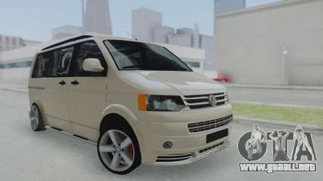 Volkswagen Transporter TDI para GTA San Andreas