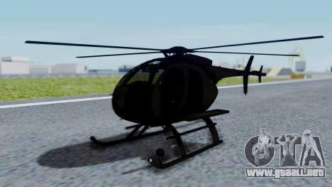 MH-9 Hummingbird Recon para GTA San Andreas