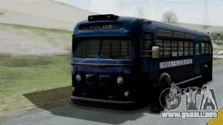 Parry Bus Police Bus 1949 - 1953 Mafia 2 para GTA San Andreas