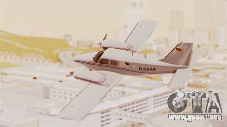 Piper Seneca II para GTA San Andreas