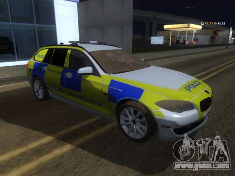 Jersey de Policía BMW 530d Touring para GTA San Andreas