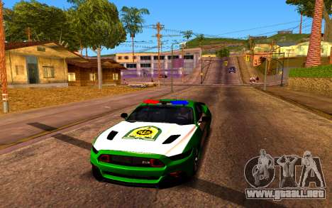 Ford Mustang Iranian Police para GTA San Andreas