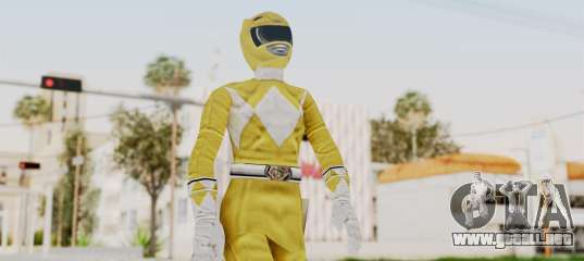 Mighty Morphin Power Rangers - Yellow para GTA San Andreas