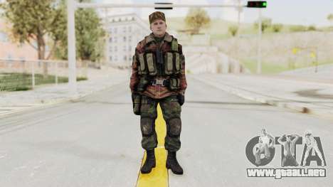 Battery Online Russian Soldier 10 v1 para GTA San Andreas